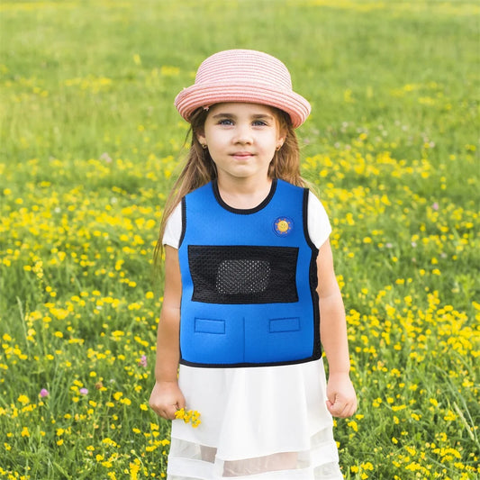 Weighted Vest with Sensory Issue Sensory Compression Vest for Kids Adult with Mood Processing Disorders Breathable and Autism